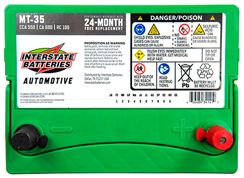 MT-35 Battery